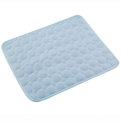 Cooling Dog Bed – Ice Silk Cooling Mat for Dogs, Non-Slip & Machine Washable, Summer Comfort Bed for Small to Large Pets