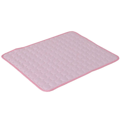 Cooling Dog Bed – Ice Silk Cooling Mat for Dogs, Non-Slip & Machine Washable, Summer Comfort Bed for Small to Large Pets
