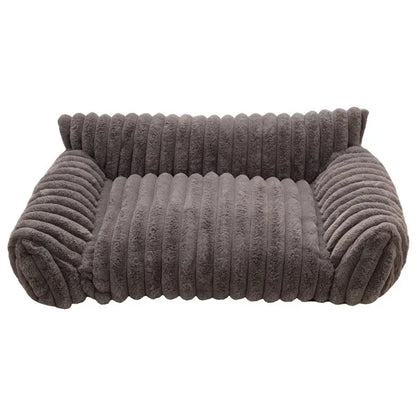 Four Styles of Comfortable Pet Sofa Beds—Fluffy Fleece Cat Bed Suitable for Indoor Cats, Premium Soft Material with a Removable, Washable Cover, Fun for Outdoor Use. Suitable for All Seasons, Cozy Pet Bed, Pet Sofa Bed, Bed Sure Pet