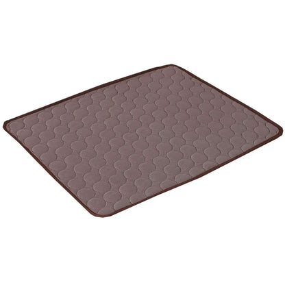 Cooling Dog Bed – Ice Silk Cooling Mat for Dogs, Non-Slip & Machine Washable, Summer Comfort Bed for Small to Large Pets